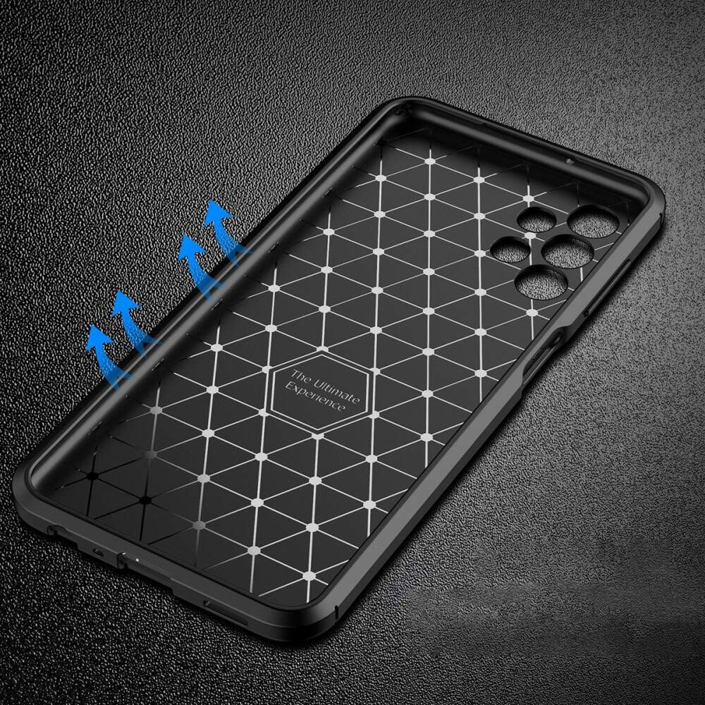 Husa Samsung Galaxy S25 Ultra, Carbon Fiber, aspect carbon, neagra 4