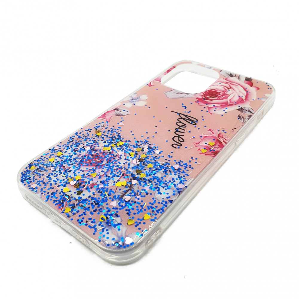 Husa de protectie Shiny Flowers pentru Apple iPhone 12 Pro Max, model 6 2