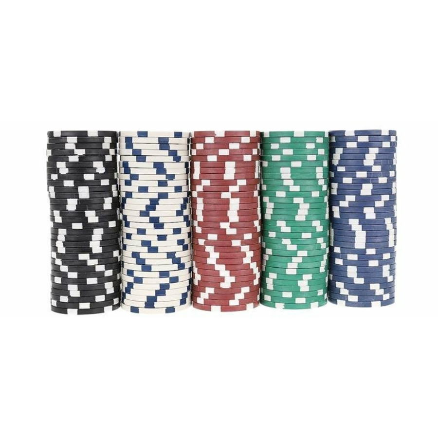 Set Poker Profesional 300 jetoane Poker Chips în servietă din aluminiu 3