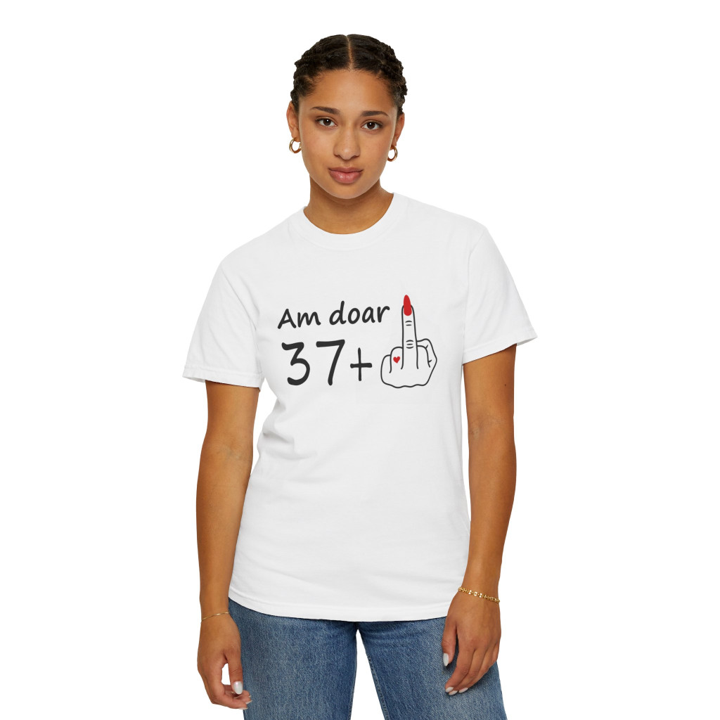 Tricou personalizat alb, unisex, varsta ta +, modal, diverse marimi 2