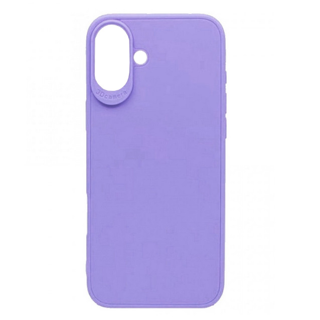 Husa protectie Apple iPhone 16, Matt TPU My Choice, silicon moale, mov lila 2