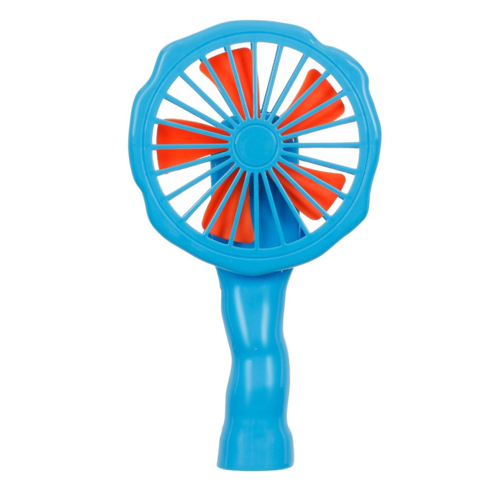Ventilator portabil pentru copii, 18 cm, albastru 2