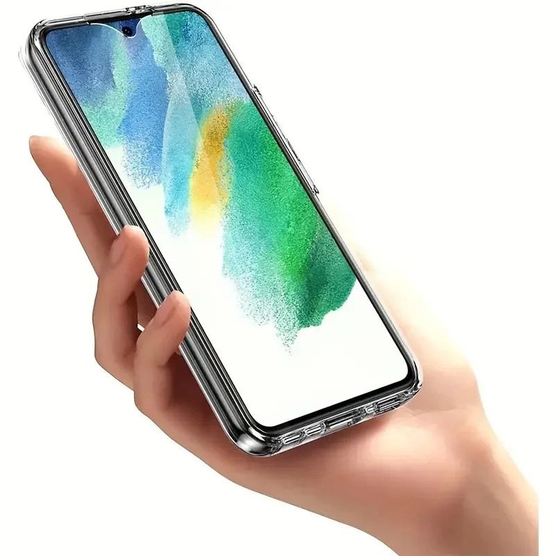 Husa protectie Samsung Galaxy A24 (fata + spate), Fully PC & PET 360°, transparenta 3