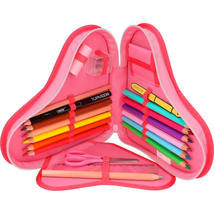 Penar Echipat Top Model, inima One Love, roz, 4,5 x 25 x 20 cm 5