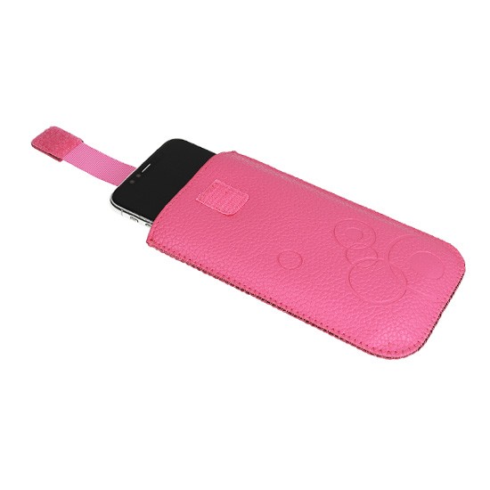 Husa protectie tip pouch pentru iPhone 6/7/8/SE (2020)/ Samsung J5 2016, fucsia 3