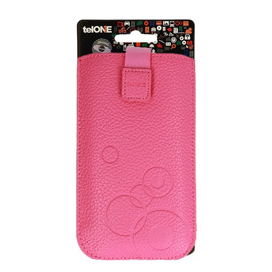 Husa protectie tip pouch pentru iPhone 6/7/8/SE (2020)/ Samsung J5 2016, fucsia 4