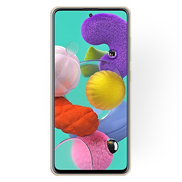 Husa Luxury Glitter pentru Samsung Galaxy A41, aurie 2