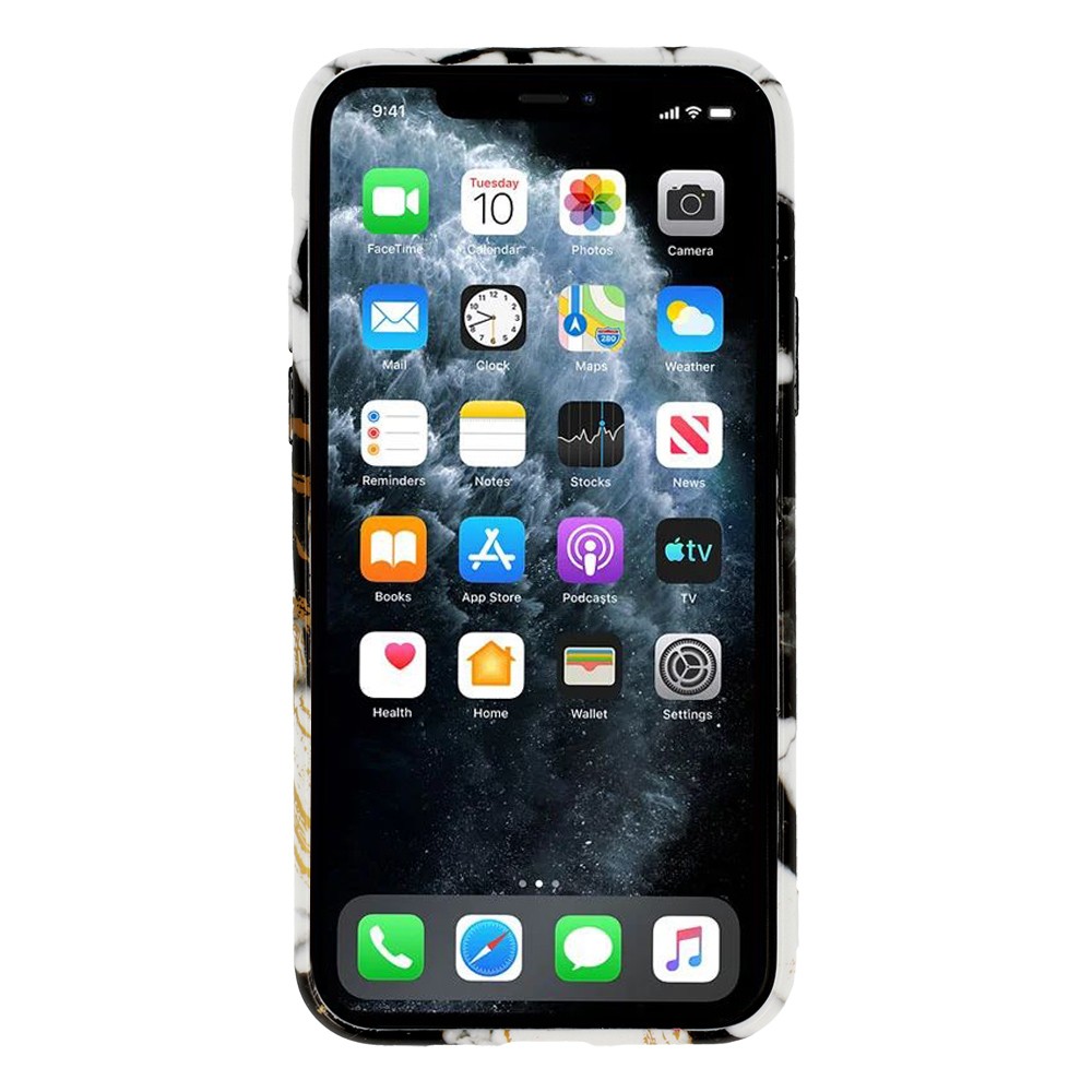Husa protectie Marble Silicone pentru Samsung Galaxy A41, design 3 3