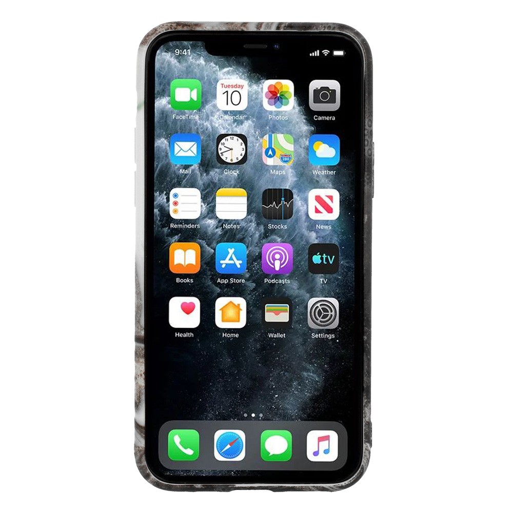 Husa protectie Marble Silicone pentru Samsung Galaxy A41, design 7 3