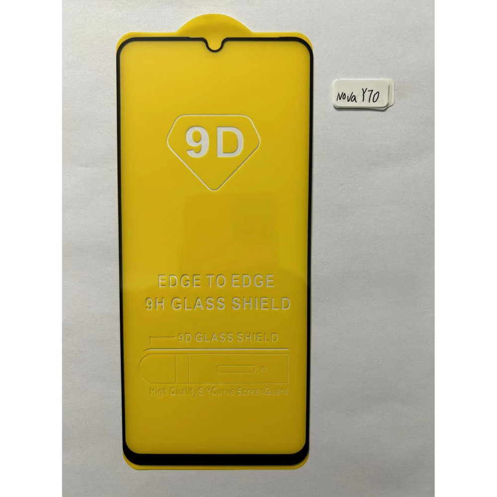 Folie de sticla Realme C35, Full Glue 9D, margini negre 2