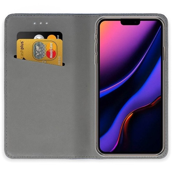 Husa Smart Magnet Case pentru iPhone 13 Pro, inchidere magnetica, neagra 2