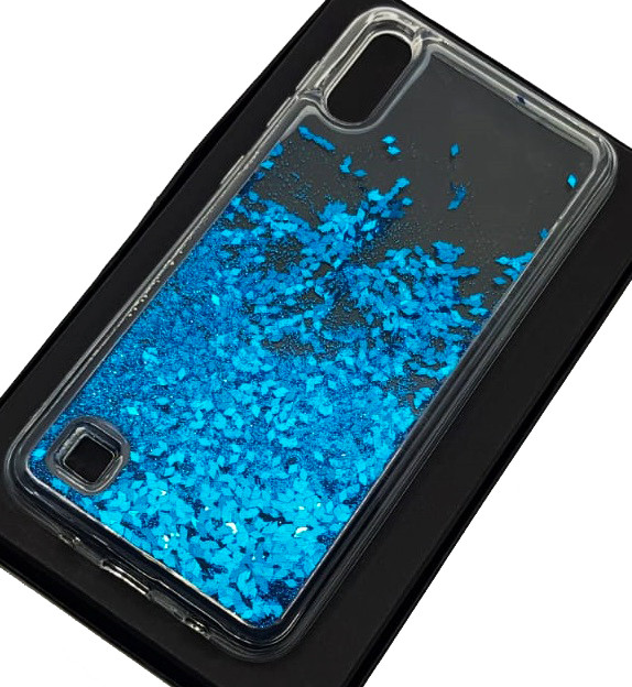 Husa Fun Case pentru Apple iPhone XR, sclipici si lichid, roz 2