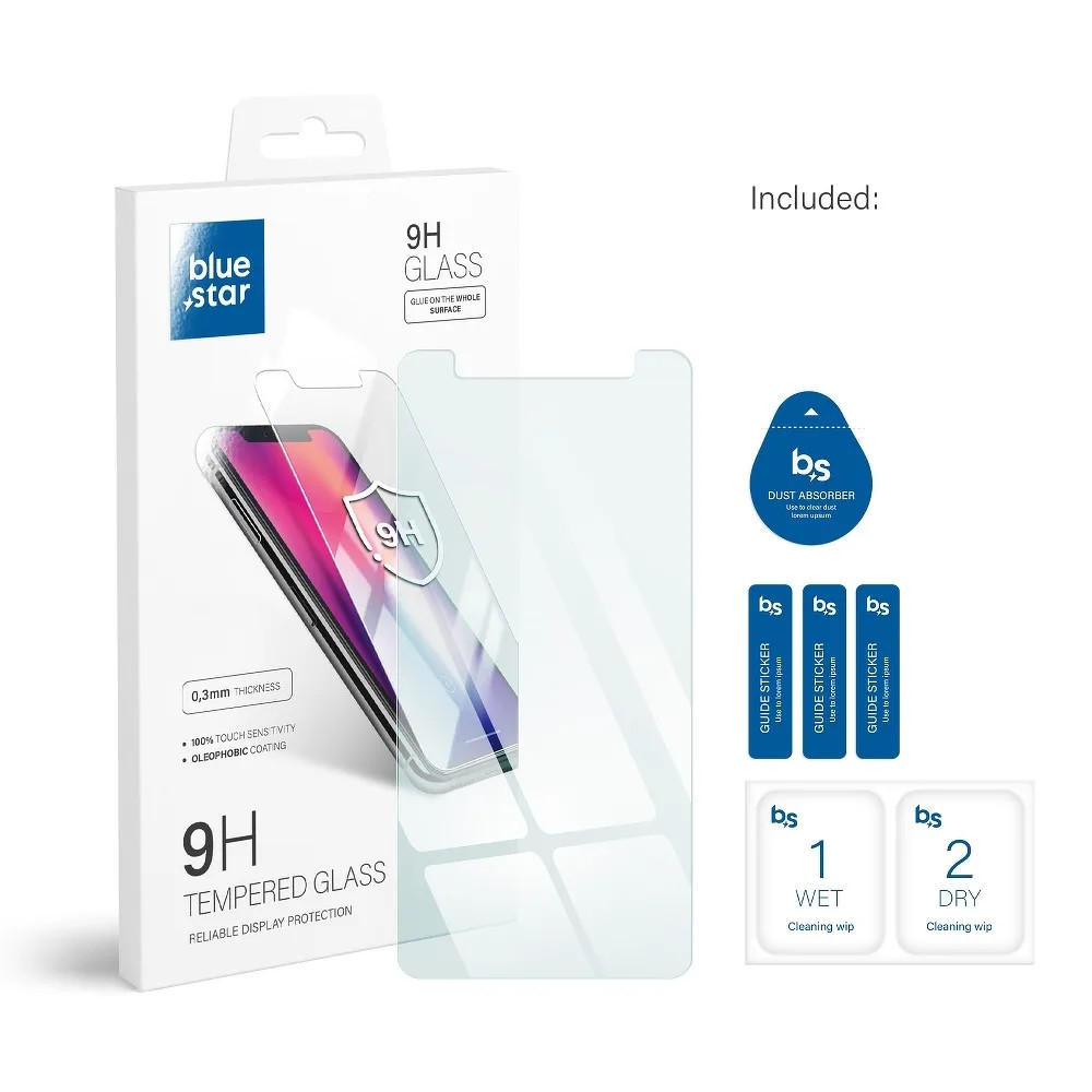 Folie sticla Huawei Y5 2018, Bluestar, transparenta 2