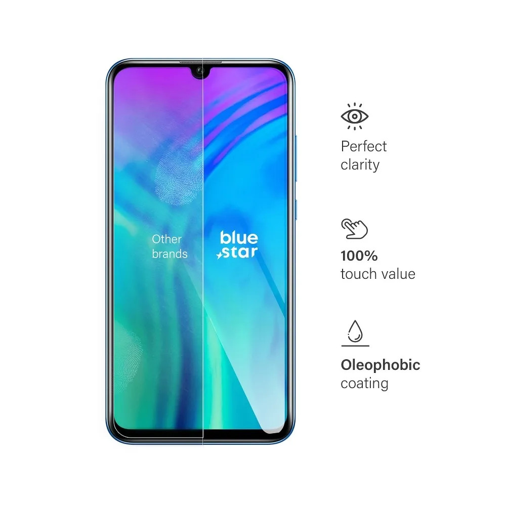 Folie sticla Huawei Mate 20, Bluestar, transparenta 2
