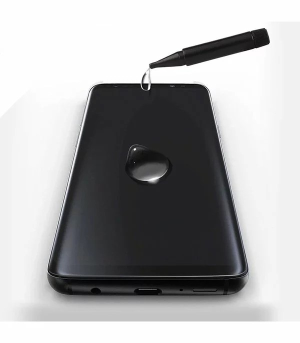 Folie de sticla Samsung Galaxy Note 9, UV Glass Bluestar, lipire cu adeziv, lampa UV inclusa 2