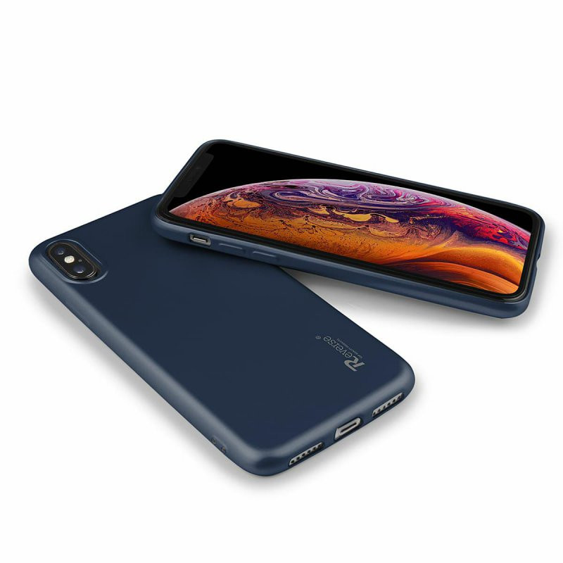 Husa de protectie Reverse Luxury TPU pentru Apple iPhone 11 Pro Max, albastru navy 3