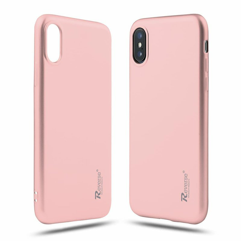 Husa de protectie Reverse Luxury TPU pentru Samsung Galaxy A41, roz 3