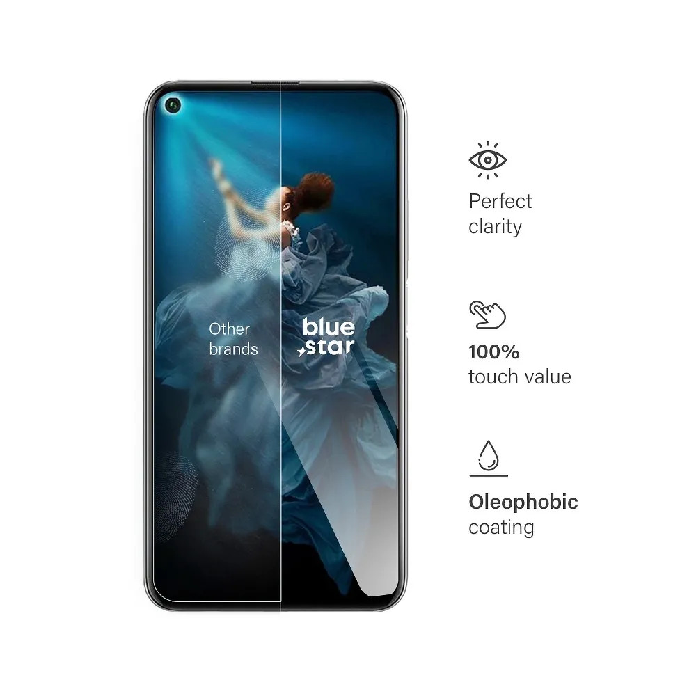 Folie sticla Honor 20, Bluestar, transparenta 3