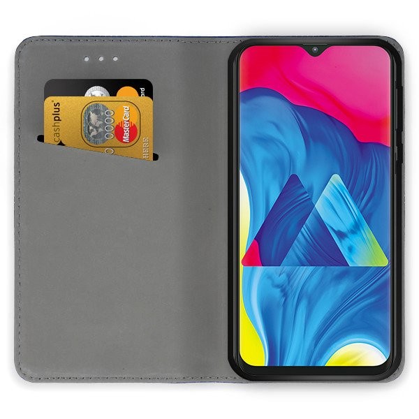 Husa Apple iPhone 13 Pro Max, Smart Magnet Case, inchidere magnetica, albastra 2