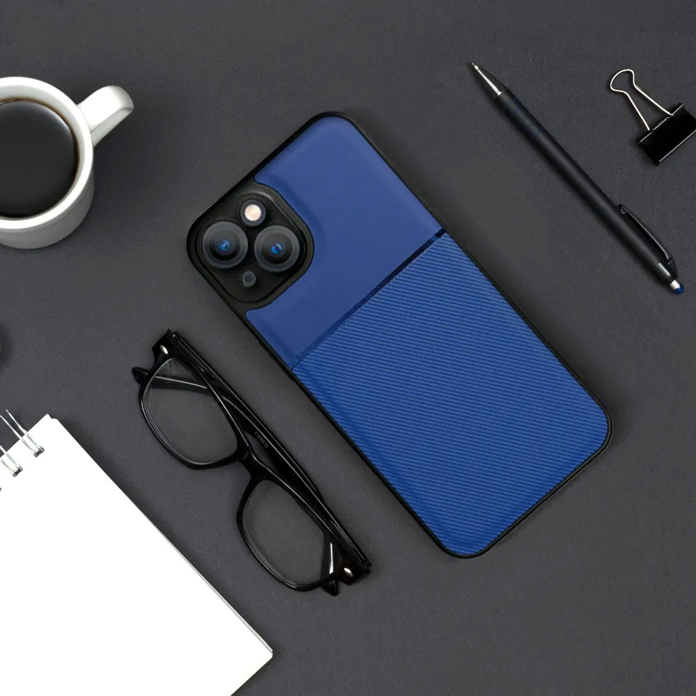 Husa protectie Xiaomi 12 Lite, Noble Case, albastra 4