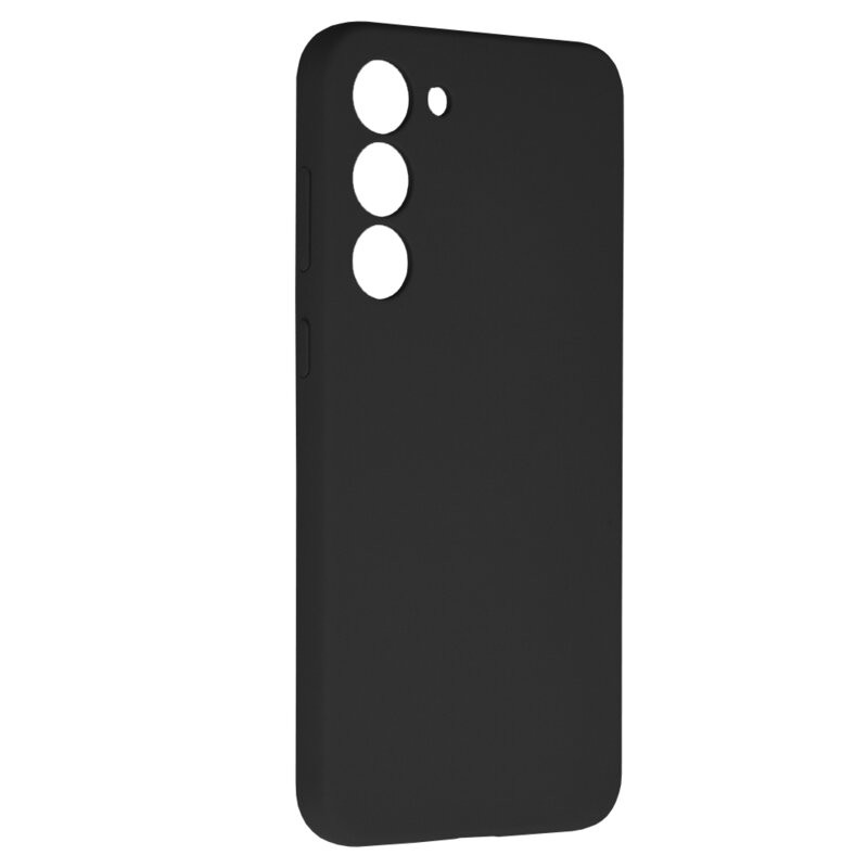 Husa Samsung Galaxy S23 Plus, Matt TPU, silicon moale, negru 2