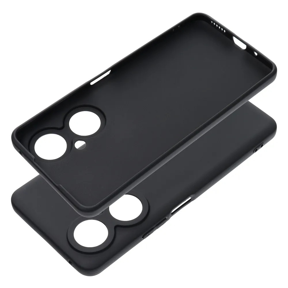 Husa Huawei Nova Y11i, Matt TPU, silicon moale, negru 2
