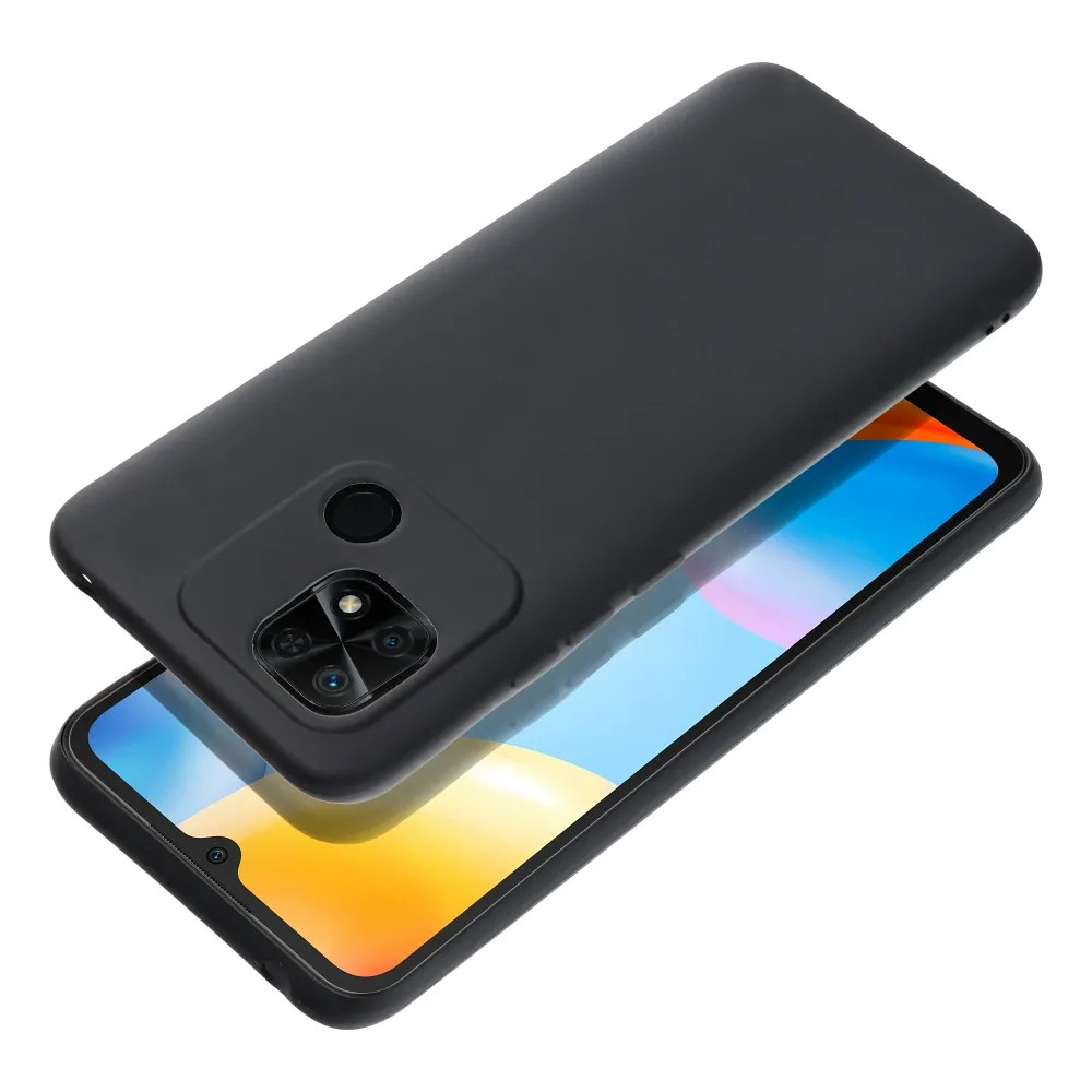 Husa Xiaomi 13T, Matt TPU, silicon moale, neagra 2