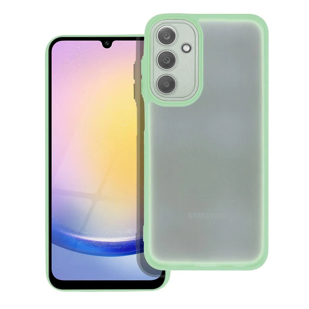 Husa Samsung Galaxy A15, Variete Case, protectie camera, verde mint 4
