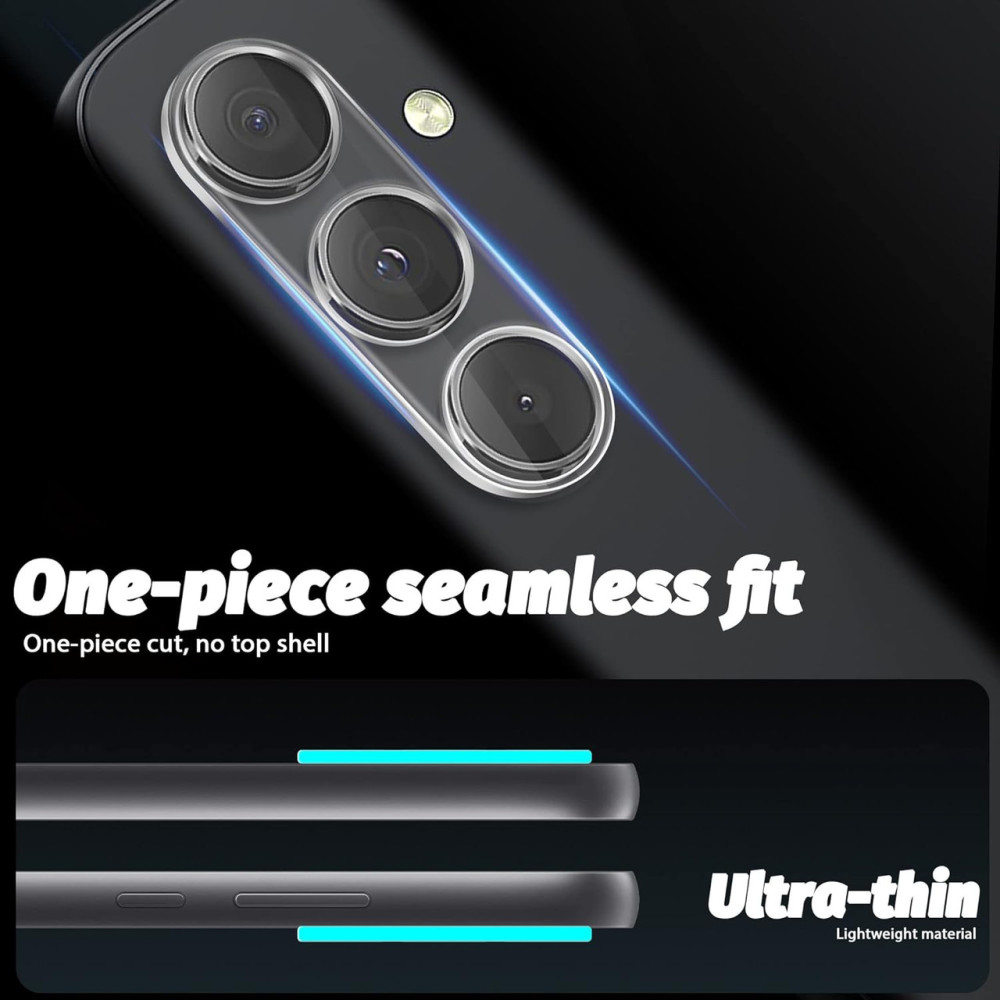 Folie protectie pentru camera spate Samsung Galaxy A54 5G, transparenta 2