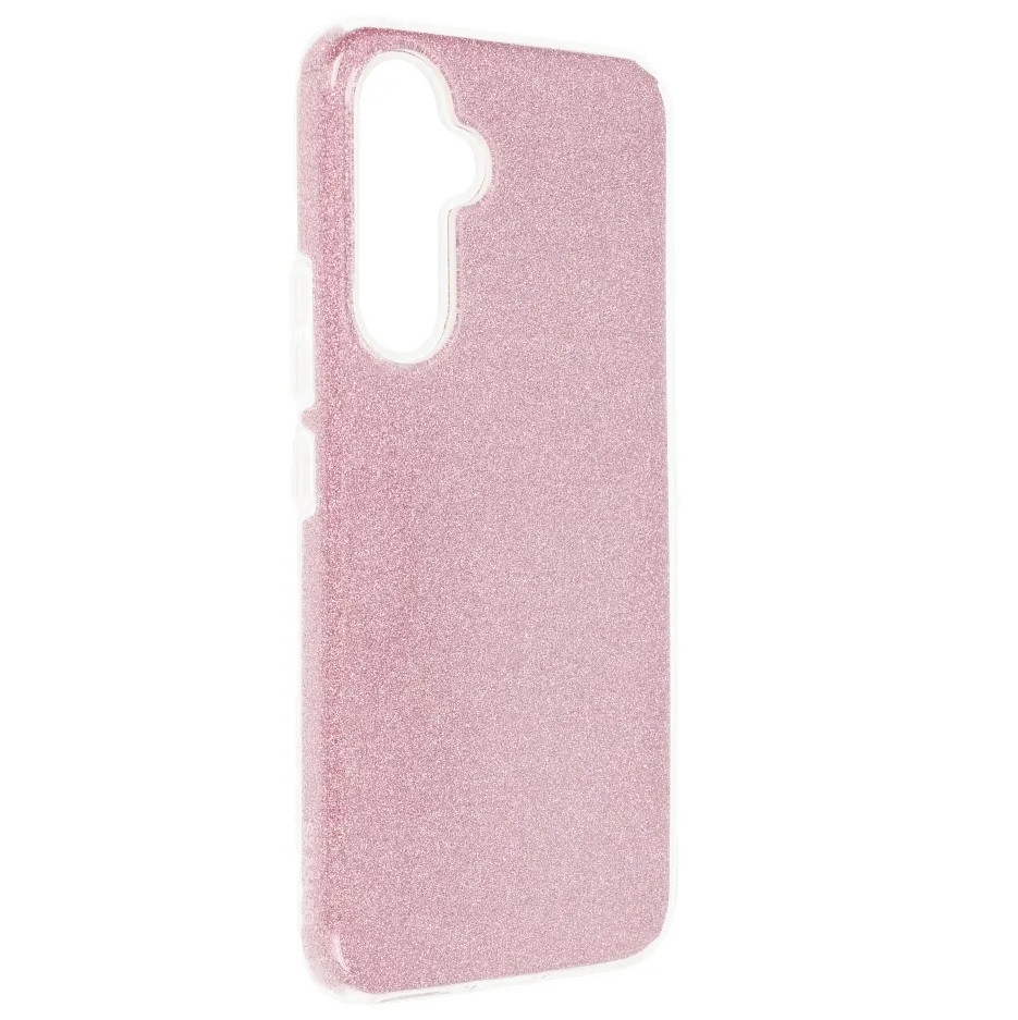 Husa protectie Samsung Galaxy A25, Luxury Glitter, roz 2