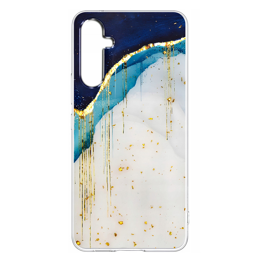 Husa protectie Samsung Galaxy A25, Gold Glam Iceberg 2