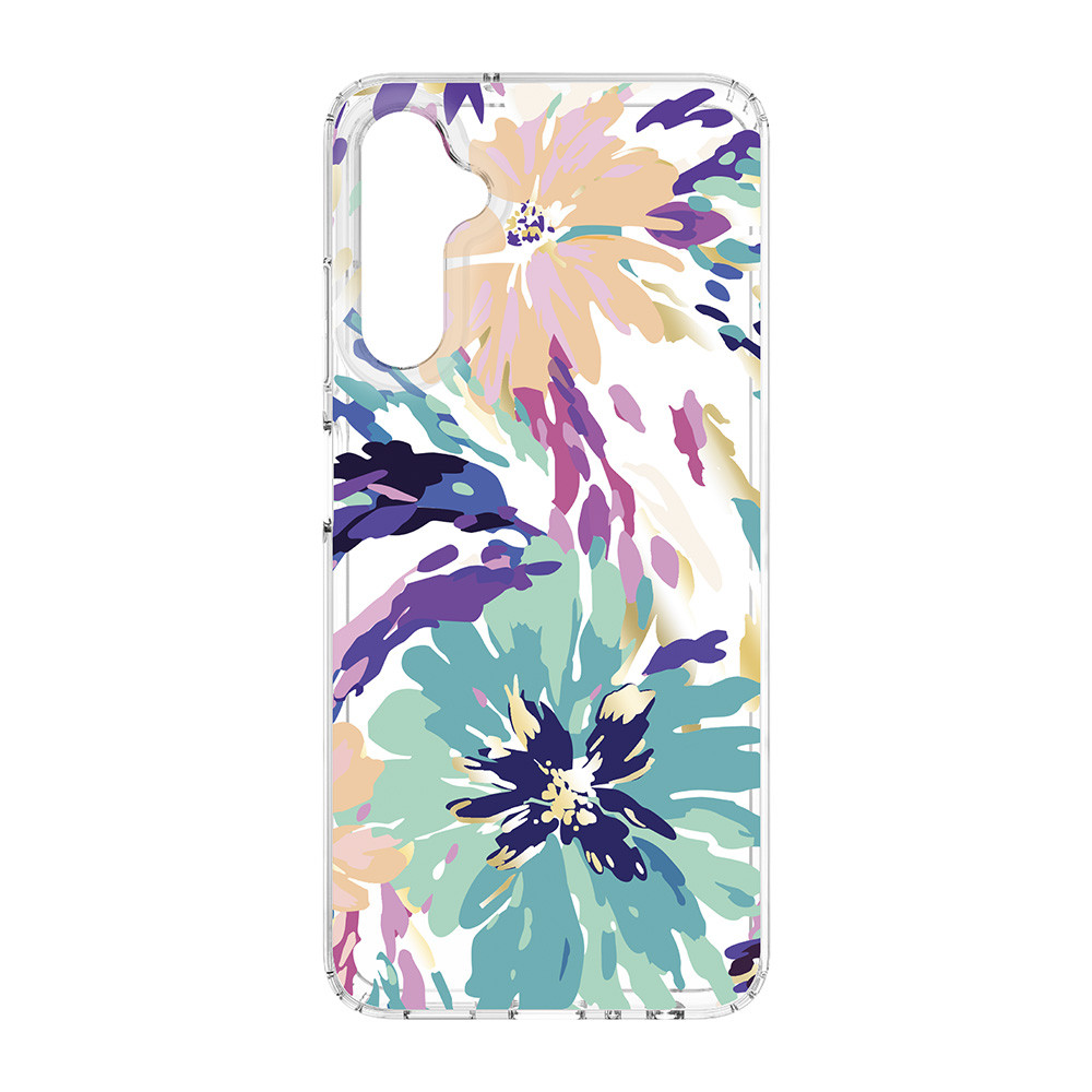 Husa Samsung Galaxy S24, IMD Print Case, TPU flexibil, transparent, Splash 2
