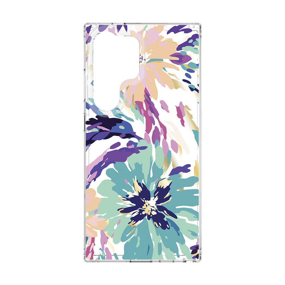 Husa Samsung Galaxy S24 Ultra, IMD Print Case, TPU flexibil, transparent, Splash 2