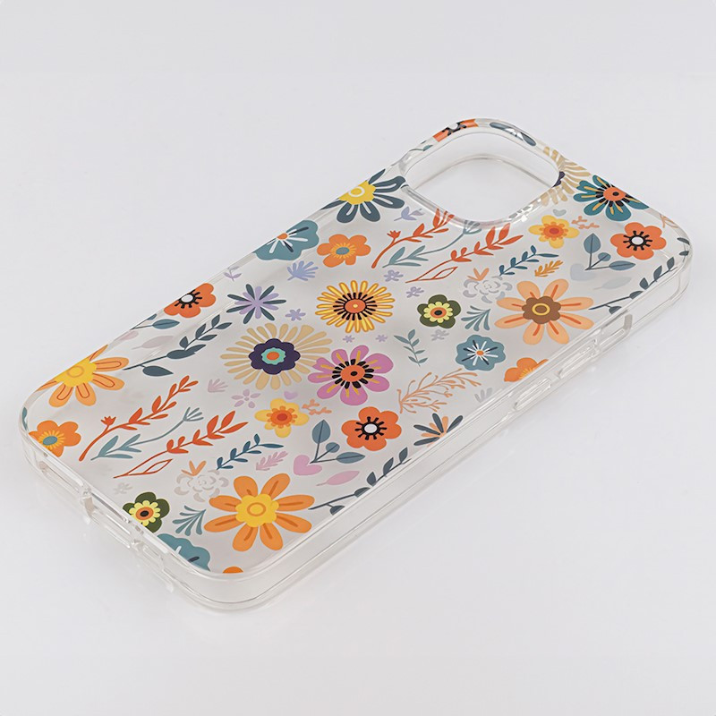 Husa Samsung Galaxy S23, IMD Print Case, TPU flexibil, transparent, Field 3