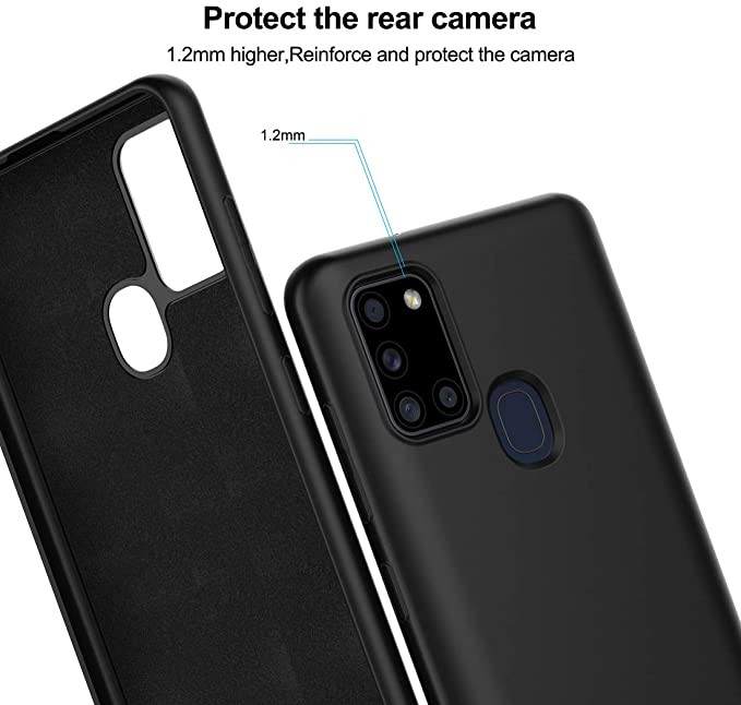 Husa Liquid Silicone Case pentru Samsung Galaxy A41, interior microfibra, roz pal 3