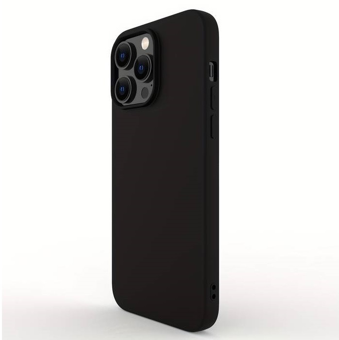 Husa Apple iPhone 14 Pro, Luxury Silicone, catifea in interior, mov lila 4