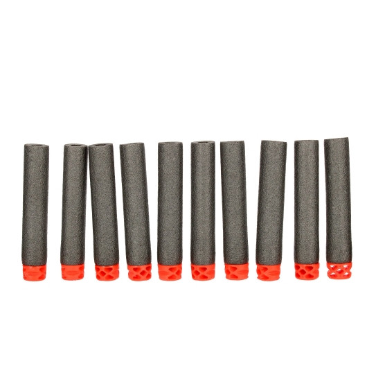 Set 36 gloante din burete Mega Creative pentru pistoale jucarie tip Nerf, negre 3