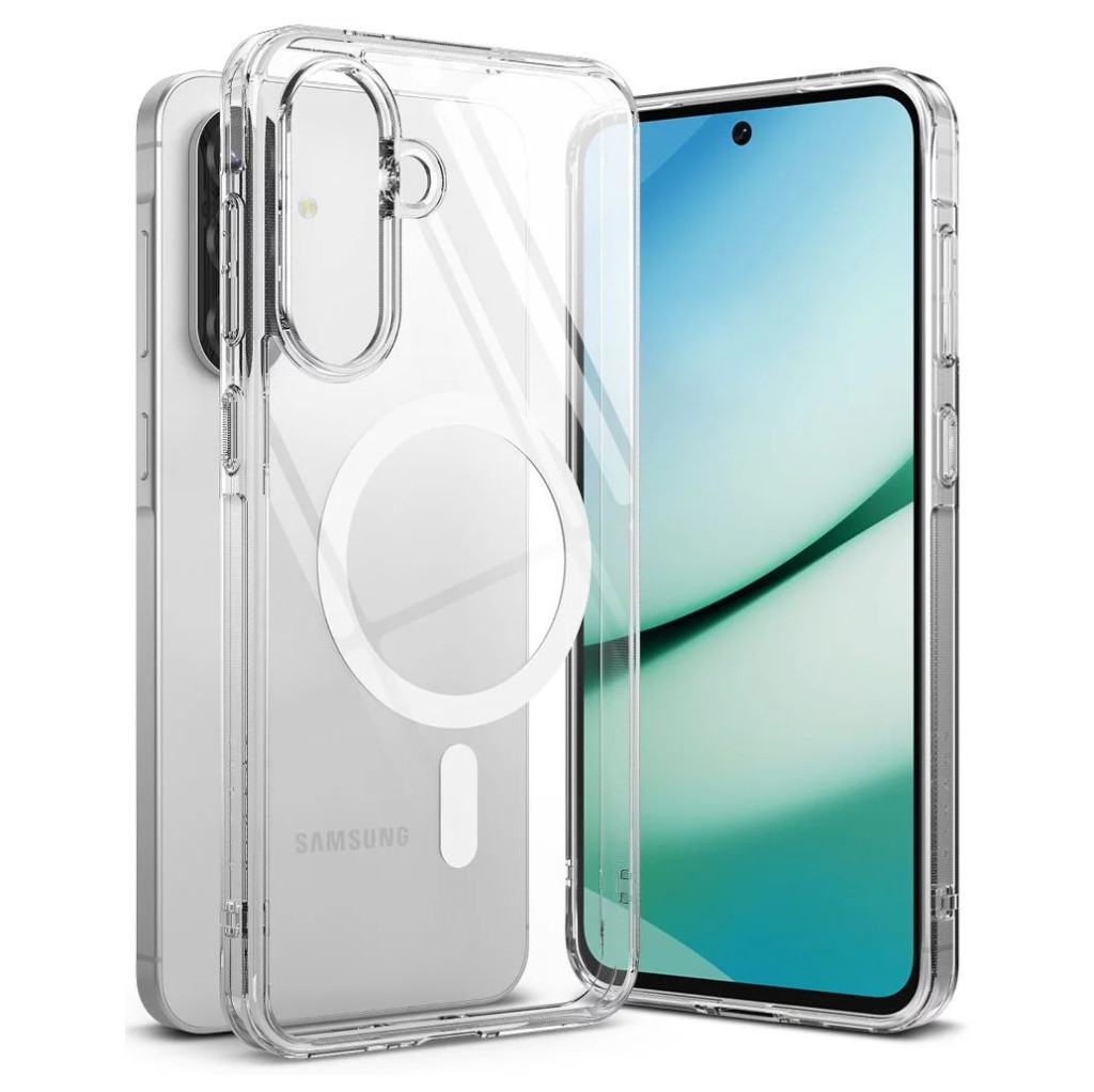 Husa protectie Samsung Galaxy A36, compatibila MagSafe, TPU, transparenta 2