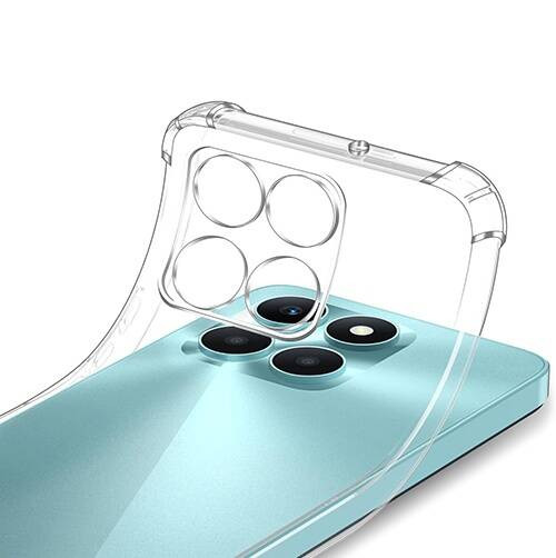 Husa Honor X6A, TPU transparent, intarituri in colturi, protectie camere, grosime 1,5 mm 2
