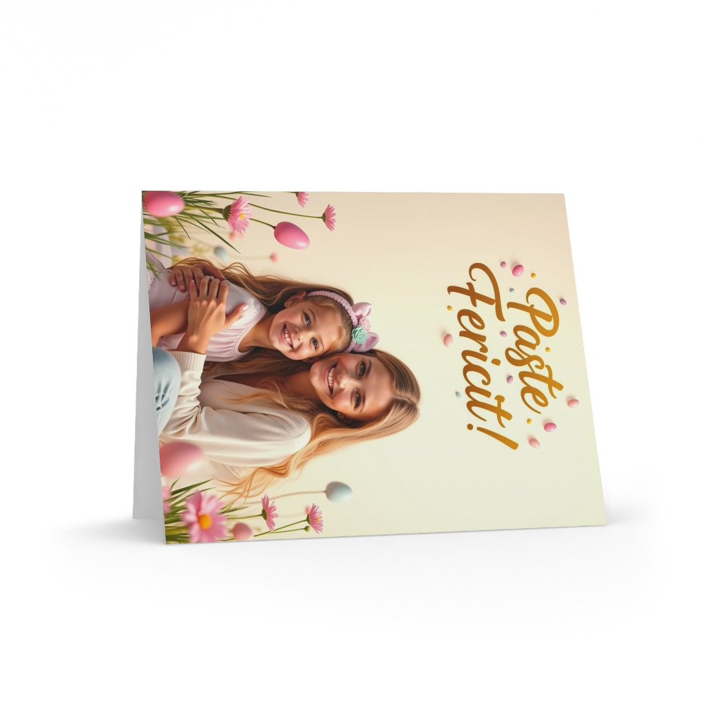 Felicitare personalizata de Paste, cu poza si textul tau! 3