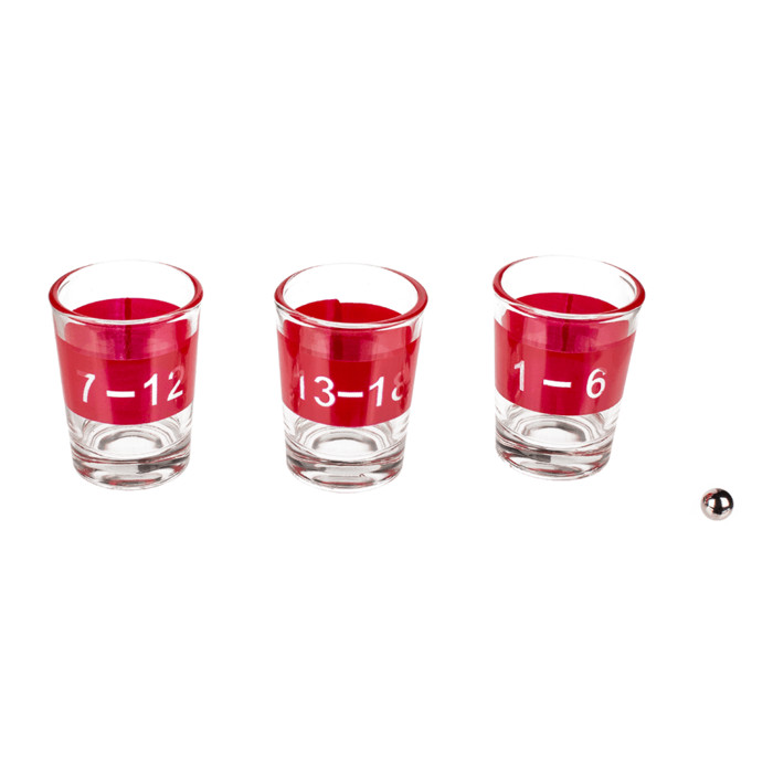 Ruleta electronica cu shoturi, 6 pahare, 27 x 6 cm 3