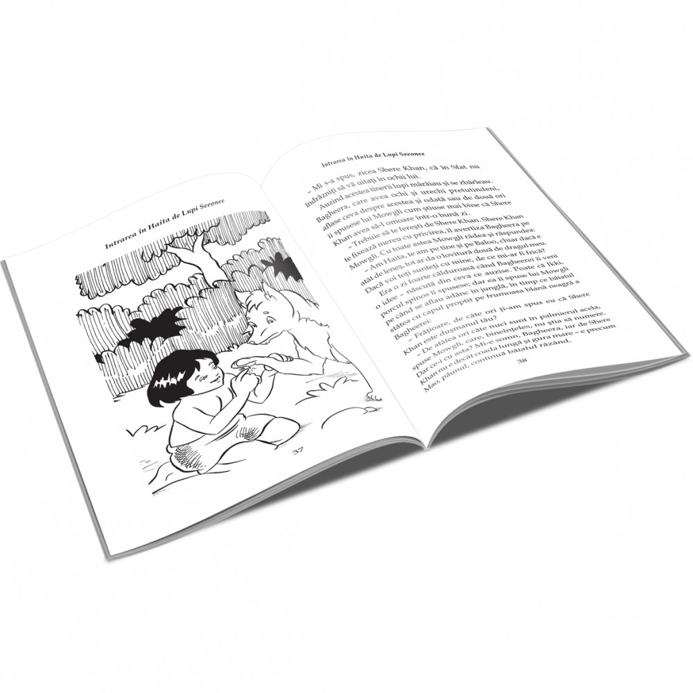 Cartea junglei - Rudyard Kipling, editura Unicart 2