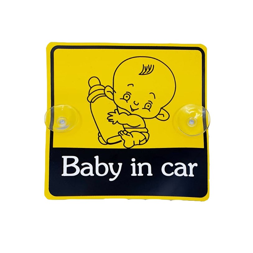 Indicator "Baby in car", prindere ventuze 2