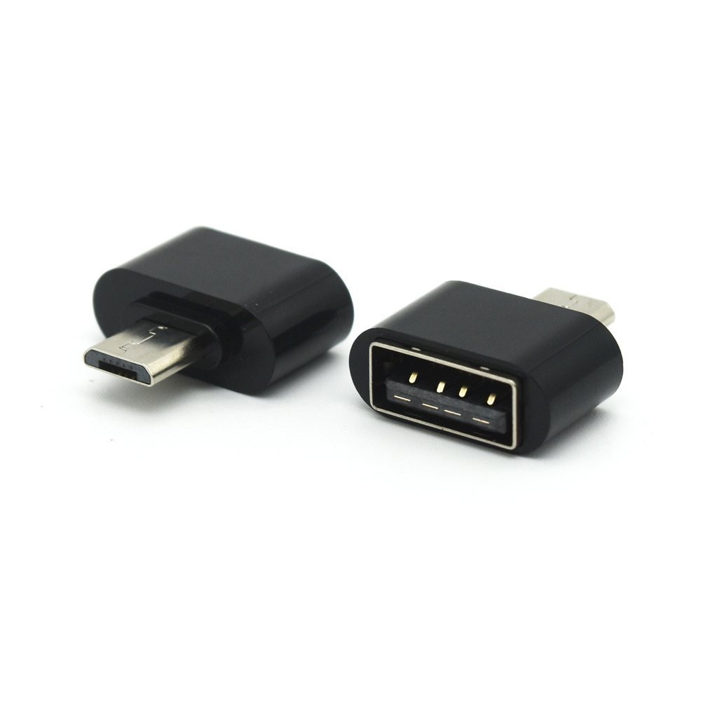 Adaptor OTG USB to MicroUSB, negru 2