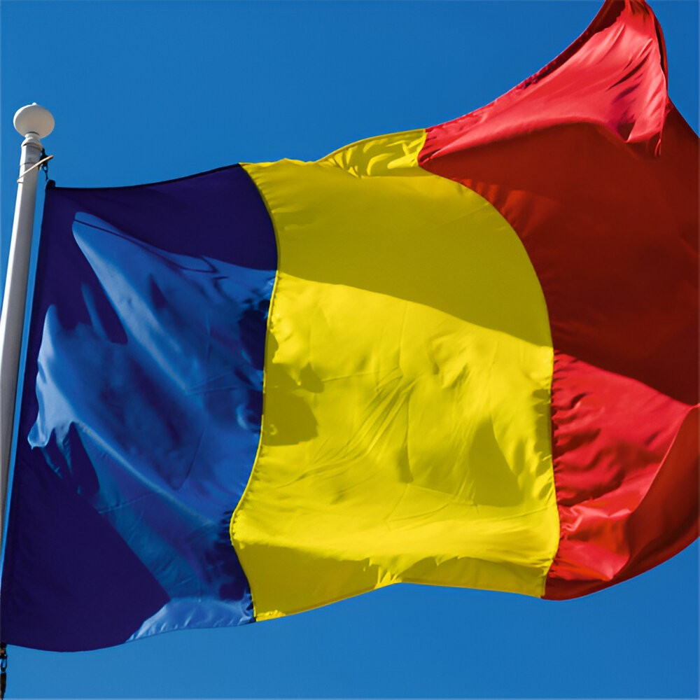 Steag tricolor / drapel Romania, dimensiune mare,  90 x 150 cm 3