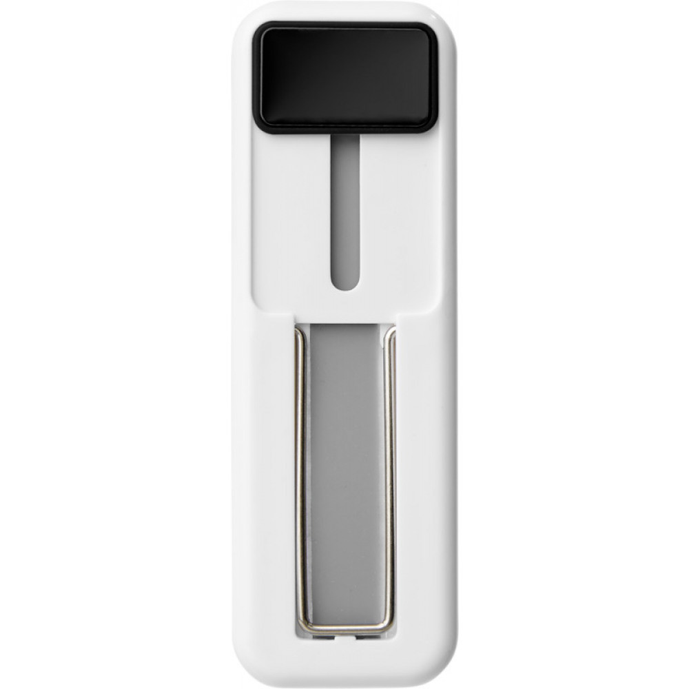 Suport universal pentru telefon, functie stand, alb/negru 4