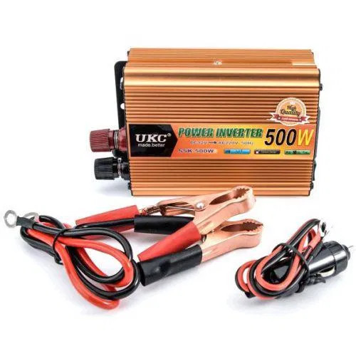 Invertor auto UKC SSK-1000W, 12V/220V, port USB 5V, putere 1000W 4