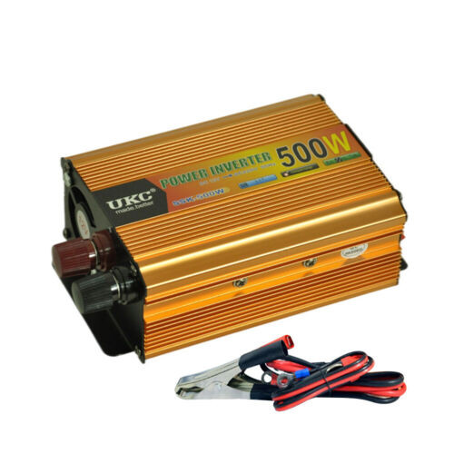 Invertor auto UKC SSK-500W, 12V/220V, port USB 5V, putere 500W 4