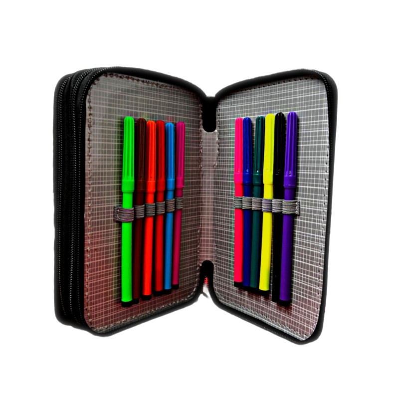Penar echipat CNX Bufnita, 3 fermoare, 32 de piese incluse, negru 3