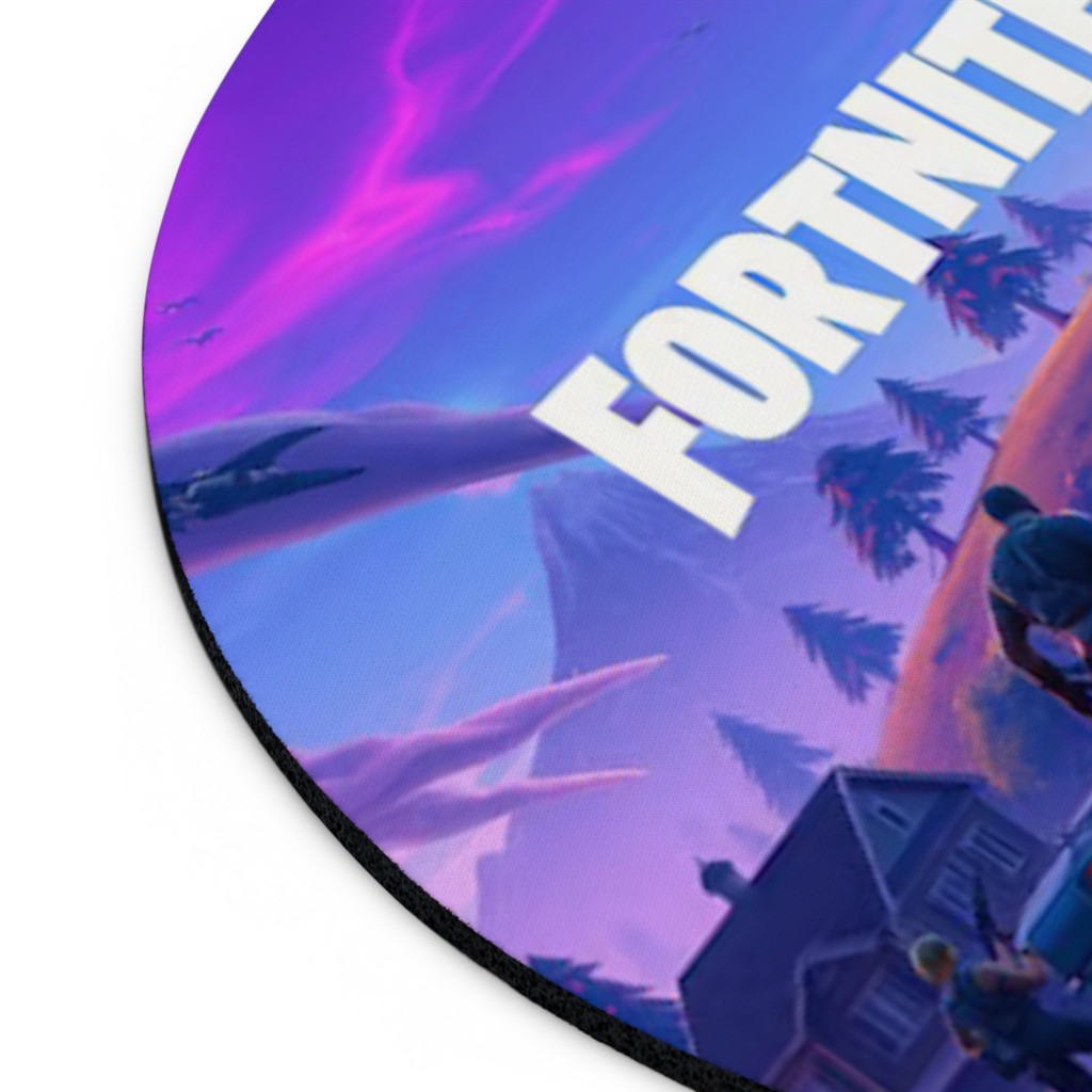 Mousepad personalizat, design Fortnite 1, rotund, diametru 20 cm 4